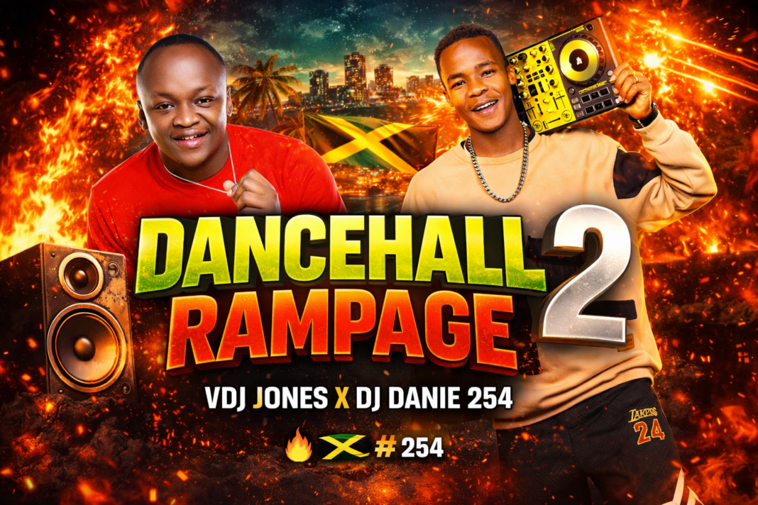 Dancehall DJ mix thumbnail for Dancehall Rampage 2 by VDJ Jones and DJ Danie 254
